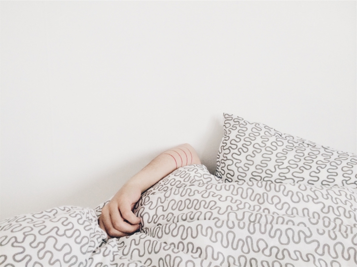 astral projection sleeping under the blanket